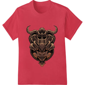 Fierce Demon Samurai Warrior DTF Print Heat Transfer - SUPERDTF - DTF Prints - DTF Transfers - Custom DTF Prints